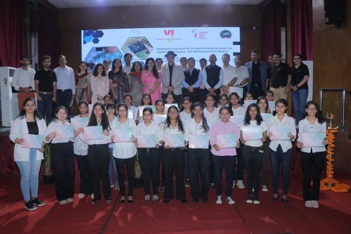 Vodafone Idea Foundation, TSSC Felicitate First Batch of IoT CoE