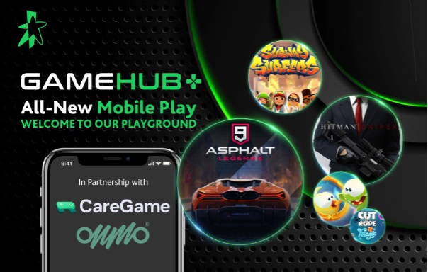 gamehub Cloud Gaming | StarHub Partners with CareGame and OnMobile