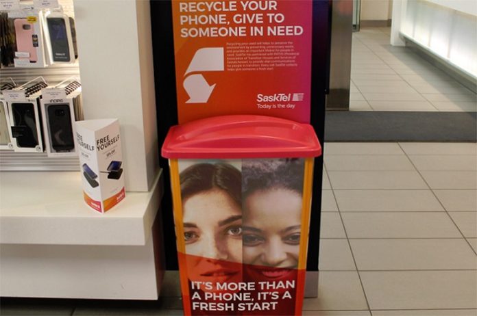 Phones for a Fresh Start | SaskTel encouraging customers to donate old phones