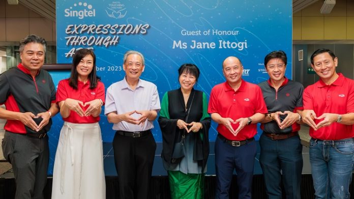 Singtel, SMRT promoting artistic talents of special needs students