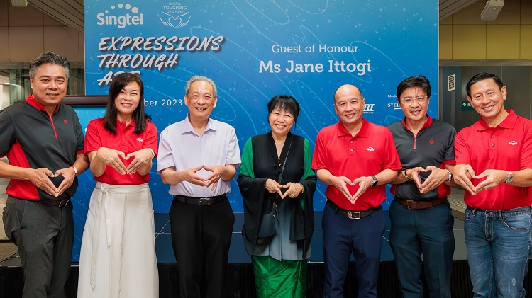 Singtel, SMRT promoting artistic talents of special needs students