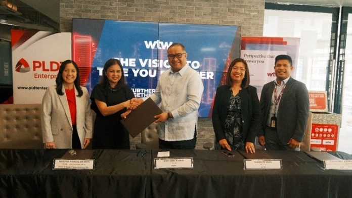 PLDT and Smart partner with WTW to drive sustainability