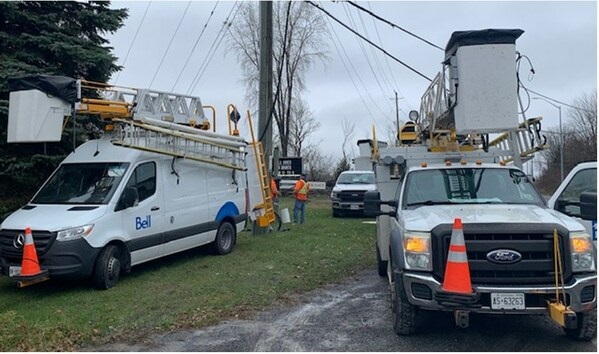 Bell deploys aerial alarms on its network to help fight copper theft