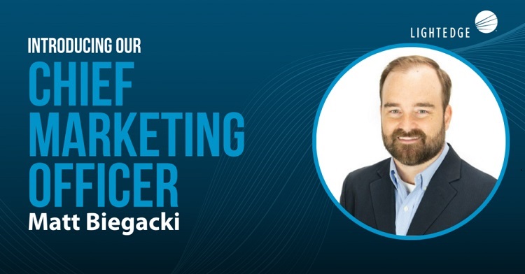 LightEdge Names Matt Biegacki as Chief Marketing Officer