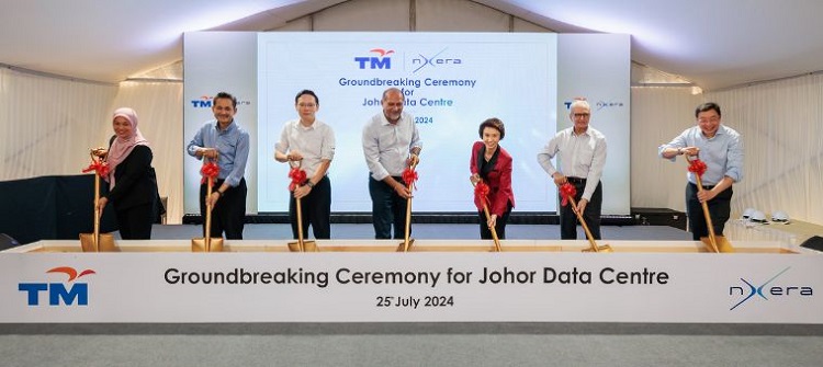 TM, Singtel’s Nxera break ground for hyper-connected data centre campus in Johor