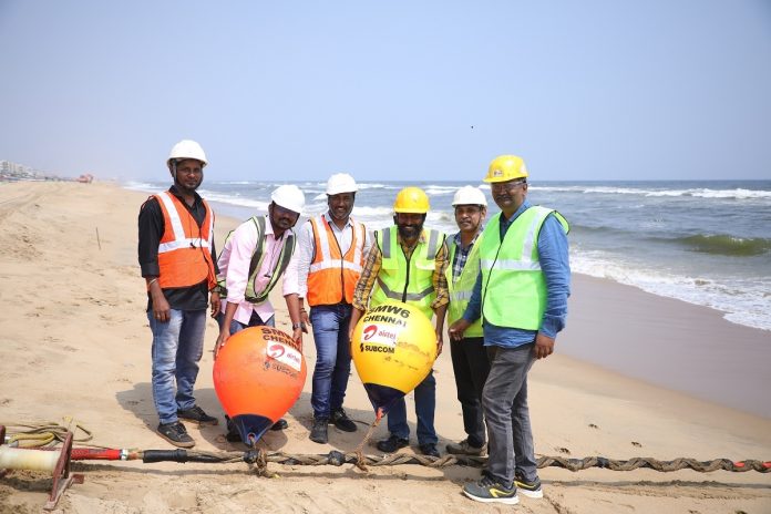 Airtel lands the SEA-ME-WE-6 cable in Chennai