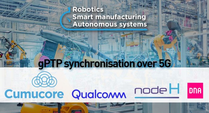 Cumucore, Qualcomm, Node-H and DNA Showcase Next-Gen TSN Synchronization over 5G