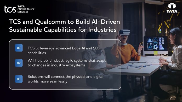 TCS, Qualcomm to Develop AI-Driven Sustainable Capabilities for Industries