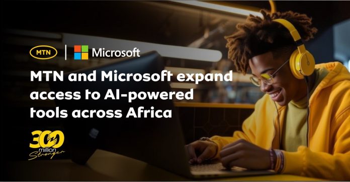 microsoft-mtn MTN, Microsoft expand access to AI-powered tools across Africa