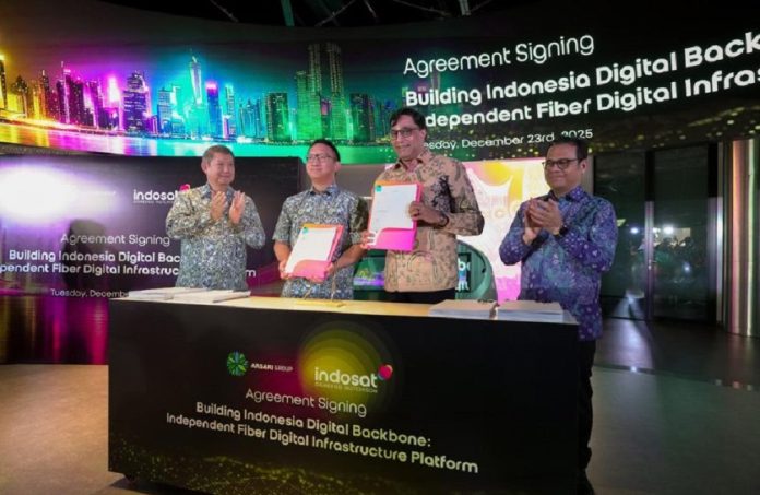 Indosat, Arsari, and Northstar Unite to Establish FiberCo in Indonesia