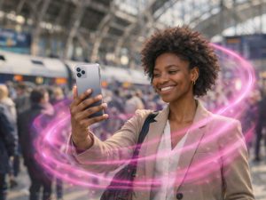 Telekom offers 5G+ for more stable video calls on the go