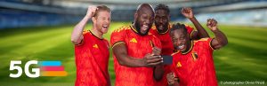 Proximus activates three 5G slices during the Red Devils' goodbye match