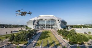 AT&T, Ericsson demo drone detection outside of AT&T Stadium