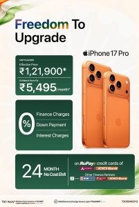 iNvent Debuts 24-Month No-Cost EMI on Apple Devices Ahead of Independence Day
