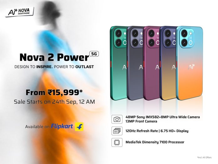 Tech Meets Fashion | Ai+ Smartphone unveils the Nova 2 Power 5G