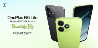 OnePlus Unveils N6 Lite Smartphone in India